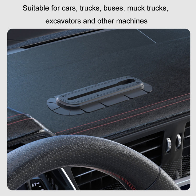 SUV Car Modified Central Control Bracket Base Slider, Specifications: 1 inch Rail Ball Head