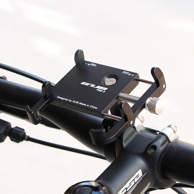 GUB PRO2 Aluminium Bicycle Phone Holder(Black) - free shipping - PMC Jewellery - Order now!