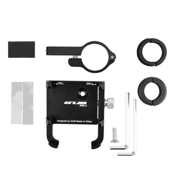 GUB PRO2 Aluminium Bicycle Phone Holder(Black) - free shipping - PMC Jewellery - Order now!