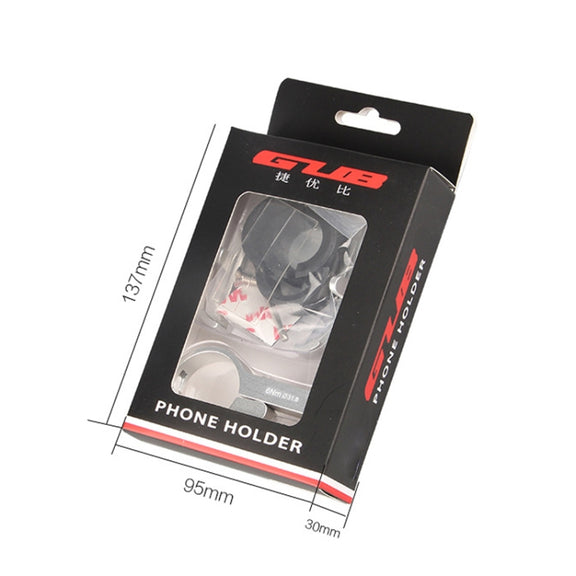 GUB PRO2 Aluminium Bicycle Phone Holder(Red)