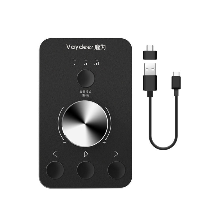 Vaydeer JP2011 USB Computer Volume Adjustment Controller Desktop Multimedia Rotary Button(Type-C) - free shipping - PMC TechLife - Order now!