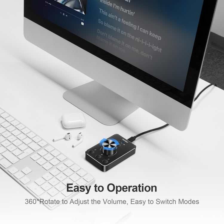 Vaydeer JP2011 USB Computer Volume Adjustment Controller Desktop Multimedia Rotary Button(Type-C) - free shipping - PMC Jewellery - Order now!