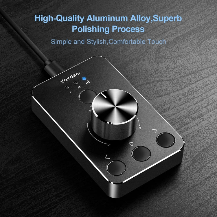 Vaydeer JP2011 USB Computer Volume Adjustment Controller Desktop Multimedia Rotary Button(Type-C) - free shipping - PMC Jewellery - Order now!