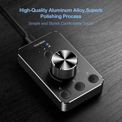 Vaydeer JP2011 USB Computer Volume Adjustment Controller Desktop Multimedia Rotary Button(Type-C) - free shipping - PMC Jewellery - Order now!