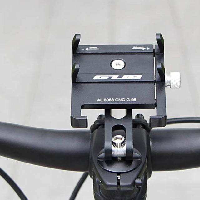 GUB G-95 Bicycle Mobile Phone Holder Bicycle Navigation Handlebar Bowl Cover Mount(Black)