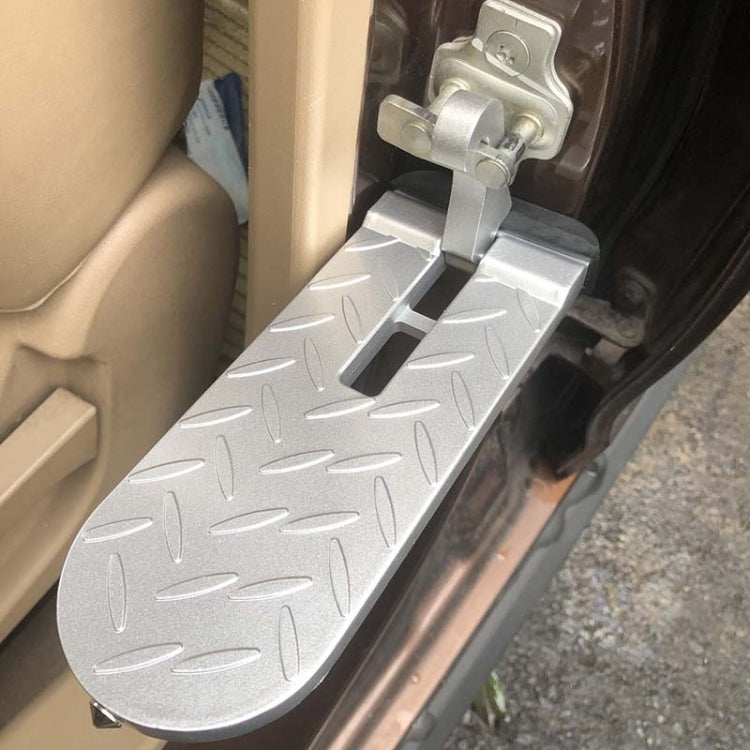 Car Extension Assisted Boarding Hooks Footrests(Black)