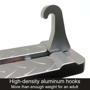 Car Extension Assisted Boarding Hooks Footrests(Black)