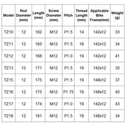 GUB TZ18 MTB Road Bicycle Frame Aluminium Bucket Axle Bar