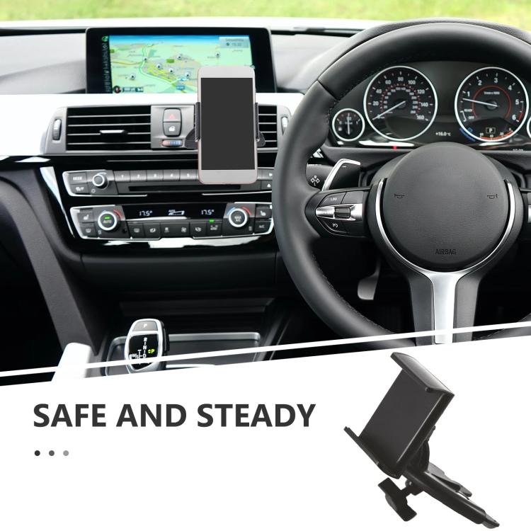 Car CD Slot Phone And Tablet Holder Mount GPS Navigator Stand 7 Inch - Universal Car Holders by PMC TechLife | Online Shopping South Africa | PMC TechLife | Buy Now Pay Later Mobicred
