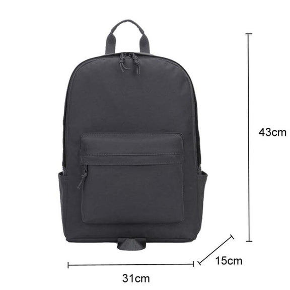 SKV SKV009 Outdoor Casual Double Shoulder Bag Large Capacity Laptop Backpack(Black)