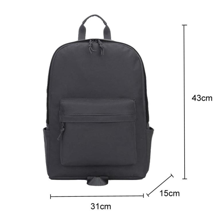 SKV SKV009 Outdoor Casual Double Shoulder Bag Large Capacity Laptop Backpack(White)