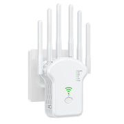 Urant U13 1200Mbps 2.4G/5G Dual Band WiFi Repeater Signal Amplifier US Plug White