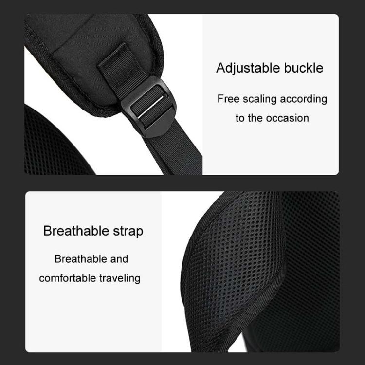 SKV B21071 Large Capacity Student School Bags Leisure Traveling Double Shoulder Laptop Backpack(Black) - free shipping - PMC TechLife - Order now!