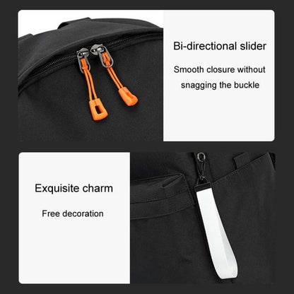 SKV B21071 Large Capacity Student School Bags Leisure Traveling Double Shoulder Laptop Backpack(Blue) - free shipping - PMC Jewellery - Order now!