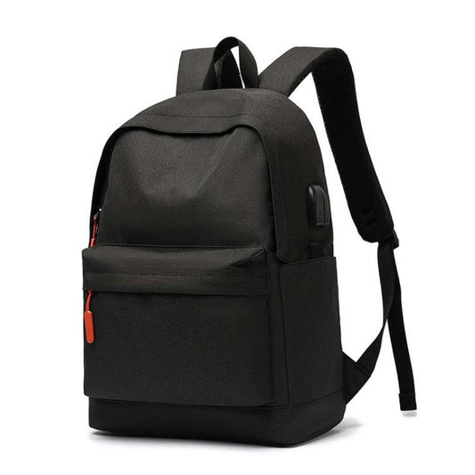 SKV B20537 Lightweight Traveling Double Shoulder Bag Large Capacity Laptop Backpack(Black) - free shipping - PMC Jewellery - Order now!