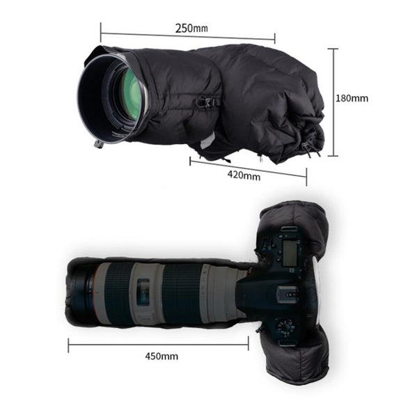 PGYTECH Camera Lens Warm Cold-proof Down Cover, Style: Regular