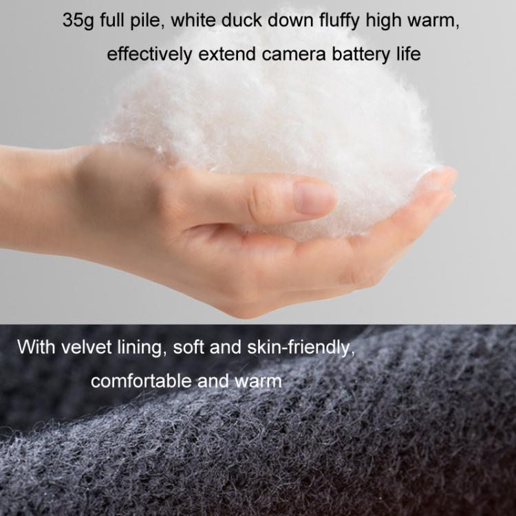 PGYTECH Camera Lens Warm Cold-proof Down Cover, Style: Regular