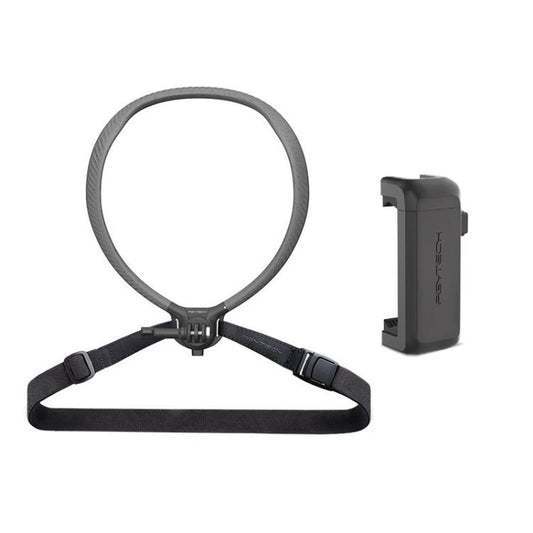PGYTECH Sports Camera Neck Mount For Angled Shooting, Specifications: P-GM-153 Set - free shipping - PMC Jewellery - Order now!