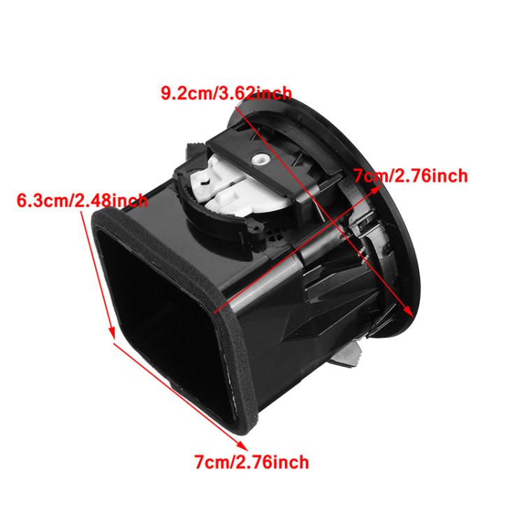 For Vauxhall Adam / Corsa D Car Air Conditioning Vents(Black) - Air Conditioning System by PMC TechLife | Online Shopping South Africa | PMC TechLife | Buy Now Pay Later Mobicred