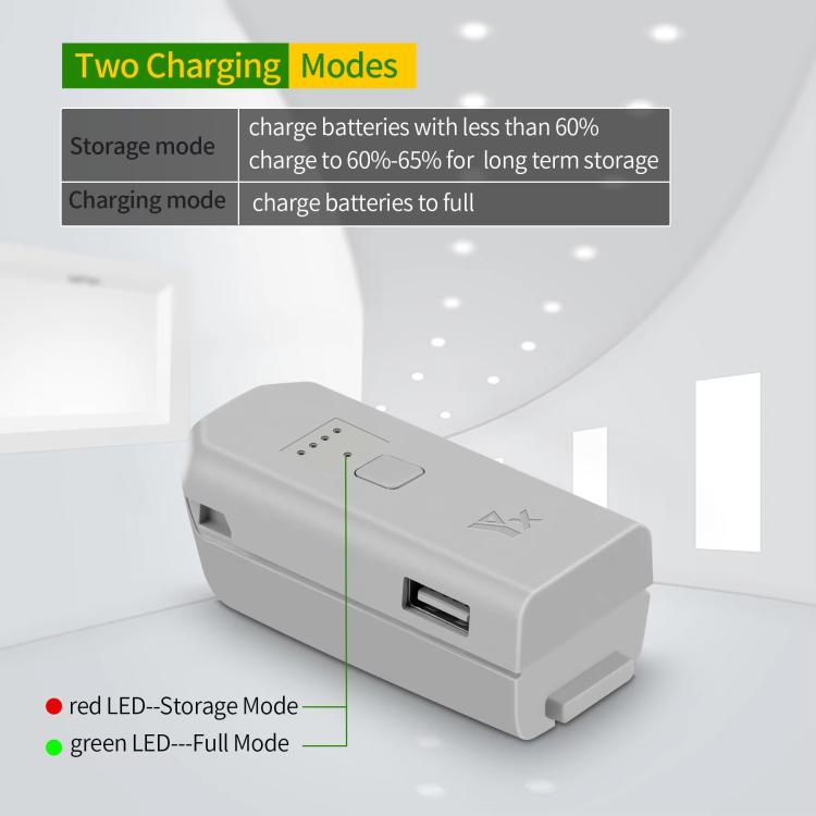For DJI Neo Drone YX Battery Charger USB-C/Type-C Port Battery Manager(Gray) - free shipping - PMC Jewellery - Order now!