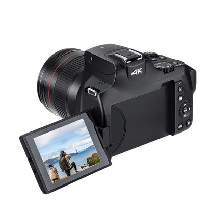 Ordro 4K Ultra HD Rotating Screen Optical Zoom Digital Camera - free shipping - PMC Jewellery - Order now!