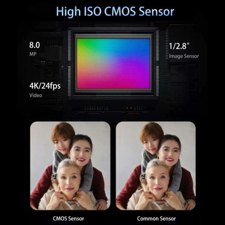Ordro 4K Ultra HD Rotating Screen Optical Zoom Digital Camera - free shipping - PMC Jewellery - Order now!