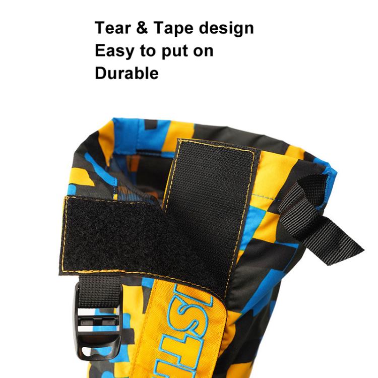 AOTU  AT8913 1pair Children Riding Skiing Waterproof Calf Protectors Outdoor Sandproof Shoes Covers, Color: Blue L - free shipping - PMC Jewellery - Order now!