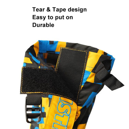 AOTU  AT8913 1pair Children Riding Skiing Waterproof Calf Protectors Outdoor Sandproof Shoes Covers, Color: Blue L - free shipping - PMC Jewellery - Order now!
