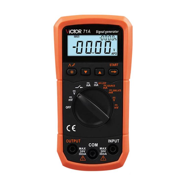 Victor Output Current Voltage Process Signal Source Multimeter, Model: VC71A - free shipping - PMC Jewellery - Order now!