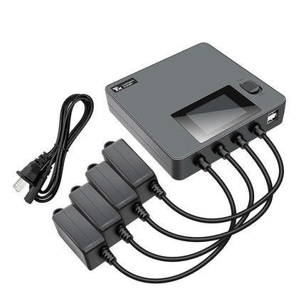 For DJI Mini 4 Pro / Mini 3 Pro / Mini 3 Color Screen Digital Display Four-Way Charger Battery Manager US Plug - free shipping - PMC Jewellery - Order now!