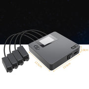 For DJI Mini 4 Pro / Mini 3 Pro / Mini 3 Color Screen Digital Display Four-Way Charger Battery Manager AU Plug