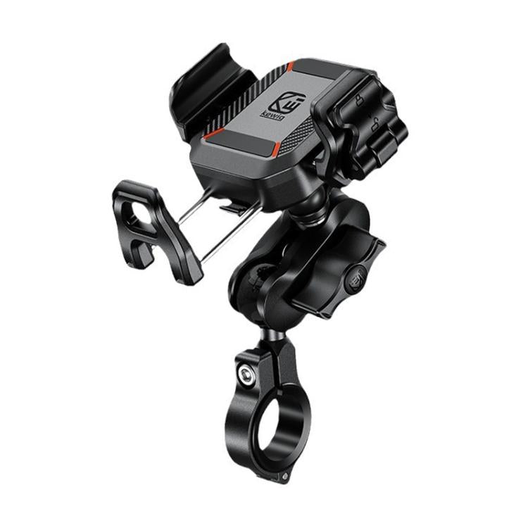 Kewig M33-C1 Outdoor Motorcycle Bike Riding Anti-Theft Shock Absorbing Cell Phone Holder(Standard Handlebar) - free shipping - PMC Jewellery - Order now!