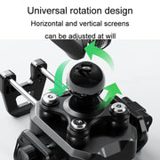 Kewig M33-C1 Outdoor Motorcycle Bike Riding Anti-Theft Shock Absorbing Cell Phone Holder(Standard Handlebar)