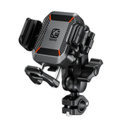 Kewig M33-C3 Outdoor Motorcycle Bike Riding Anti-Theft Shock Absorbing Cell Phone Holder(Rearview Mirror Lever)