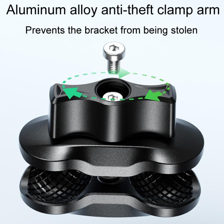 Kewig M33-C2 Outdoor Motorcycle Bike Riding Anti-Theft Shock Absorbing Cell Phone Holder(Mirror Base Model) - free shipping - PMC TechLife - Order now!