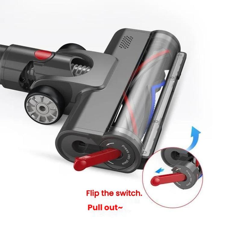 For Dyson V7 / V8 / V10 / V11 / V15 Vacuum Cleaner High Torque Turbine Floor Brush With Lighting - For Dyson Accessories by PMC TechLife | Online Shopping South Africa | PMC TechLife | Buy Now Pay Later Mobicred