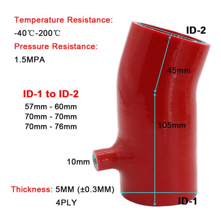 For Mazda 3 / 6 / CX-4 / Axela Car High Flow Cold Air Intake Filter, Specification: 2.5L-76-BK - Air Intake System by PMC TechLife | Online Shopping South Africa | PMC TechLife | Buy Now Pay Later Mobicred