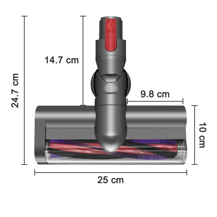 For Dyson V7 V8 V10 V11 V15 Vacuum Cleaner Direct Drive Carpet Floor Brush Head Accessories - For Dyson Accessories by PMC TechLife | Online Shopping South Africa | PMC TechLife | Buy Now Pay Later Mobicred