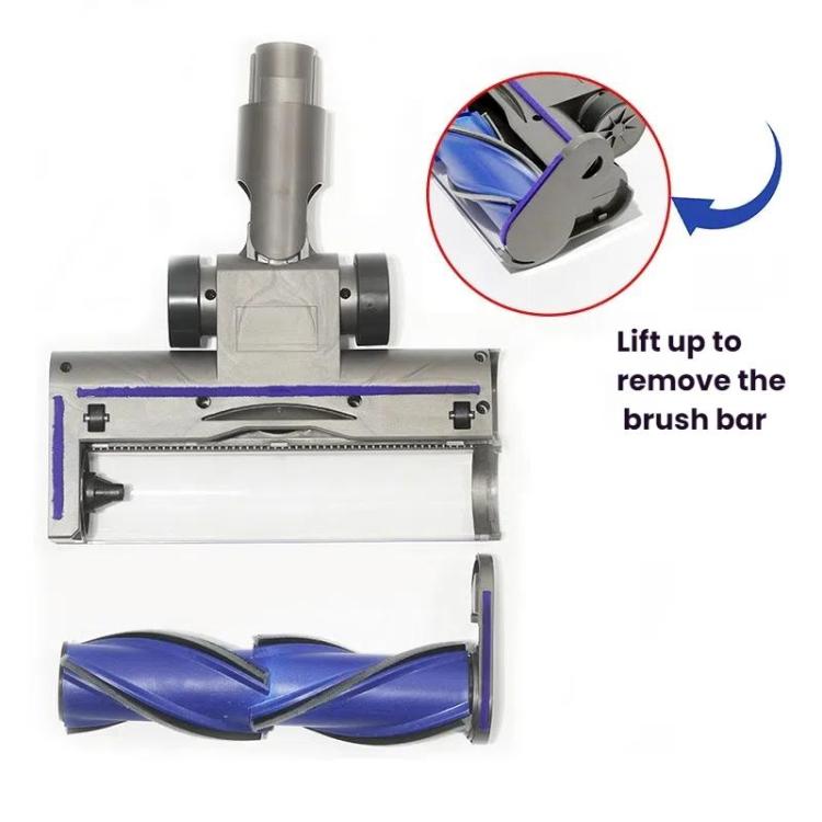For Dyson V7 / V8 / V10 / V11 / V15 Vacuum Cleaner Direct Drive Anti-entanglement Brush Head with Green Light - free shipping - PMC TechLife - Order now!