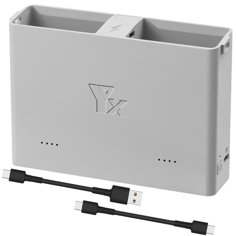 For DJI Mini 4 Pro / Mini 3 Pro / Mini 3 YX  Two-Way Charger Battery Manager(Silver) - free shipping - PMC TechLife - Order now!