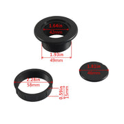 1.63 Inch RV Sunshade Eyelet Plug Cap(Black)