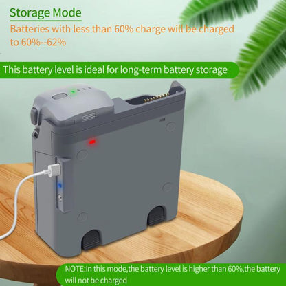 For DJI Air 3S /Air 3 YX Two-Way Charger Battery Manager(Light Gray) - free shipping - PMC Jewellery - Order now!