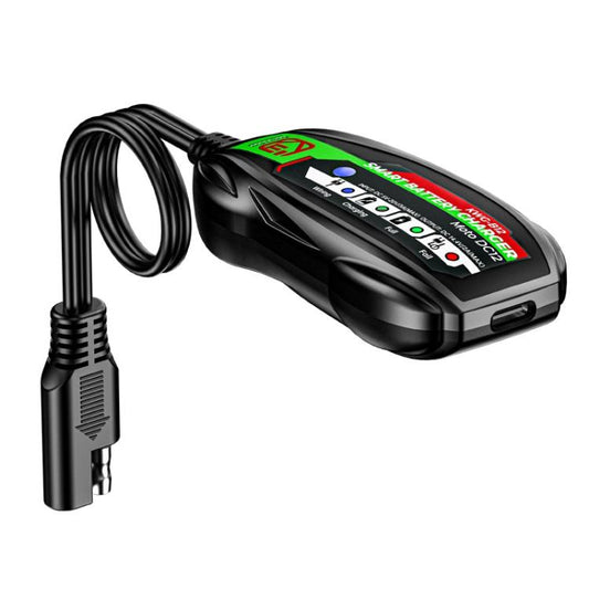 Kewig B12 Motorcycle Lead-Acid Battery Modified Charger(Black) - free shipping - PMC Jewellery - Order now!