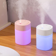 200ml Dazzling Mini USB Humidifier Desktop Car Home Air Humidifier(Pink)