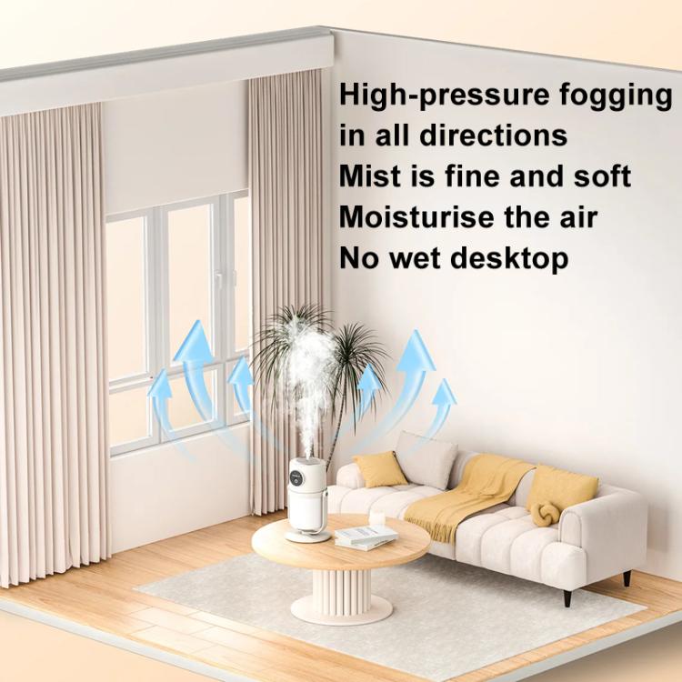 USB Intelligent Home Large Capacity Humidifier With Night Light Small Air Purifier, Color: White - free shipping - PMC TechLife - Order now!