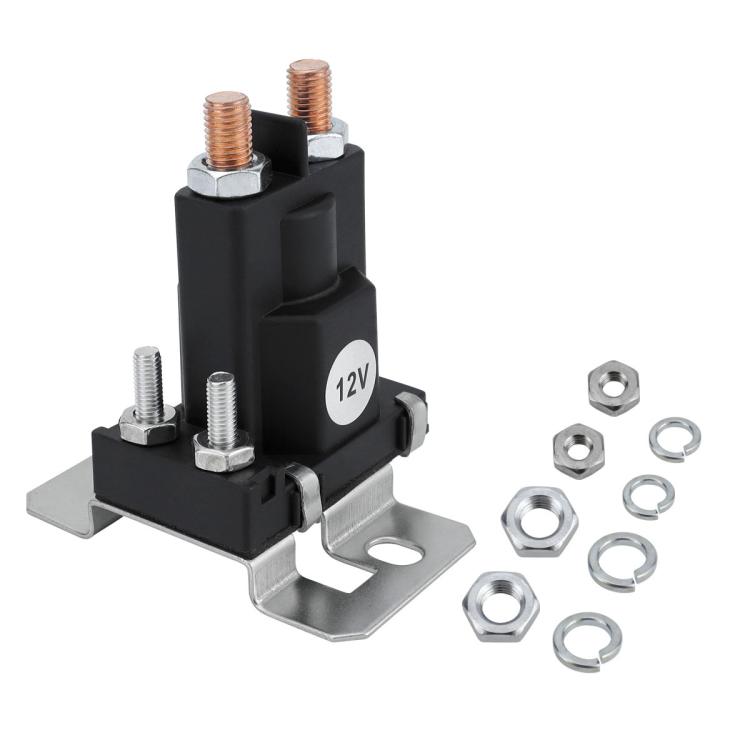 12V DC High Current Quick Start Relay For Cars And Yachts(With 30A Fuse Tube)