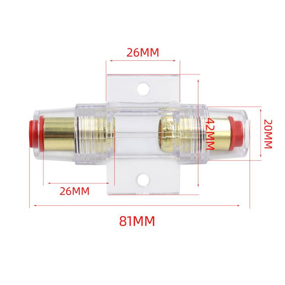 12V DC High Current Quick Start Relay For Cars And Yachts(With 100A Fuse Tube)