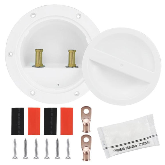 RV Marine Water-resistant Sea Fishing Sealed Pure Copper Conductive Junction Box, Configuration: CP-5097