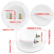 RV Marine Water-resistant Sea Fishing Sealed Pure Copper Conductive Junction Box, Configuration: CP-5095