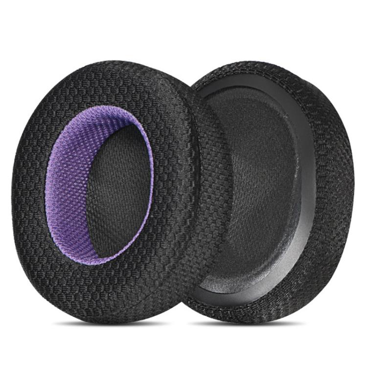 1pair Headset Sponge Earmuffs for SteelSeries Arctis Pro / Arctis 3 / 5 / 7, Color: Black Purple Mesh - free shipping - PMc TechLife - Order now!